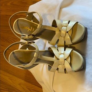 YSL tribute sandal 105mm